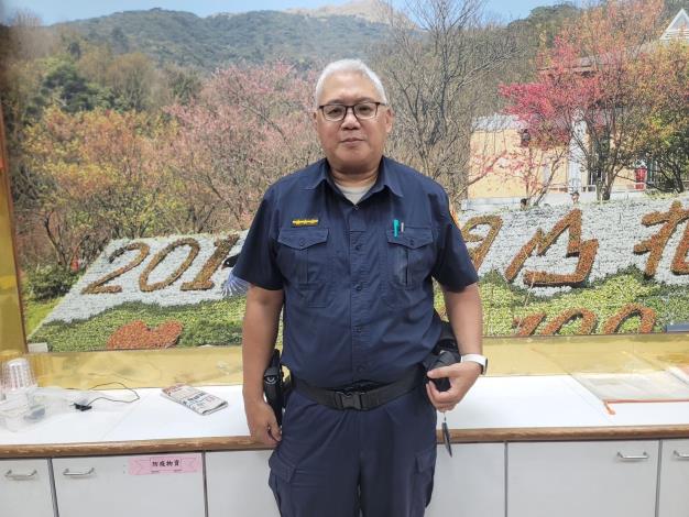 公園派出所警員劉夷中