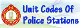 Unit Codes of Police Stations