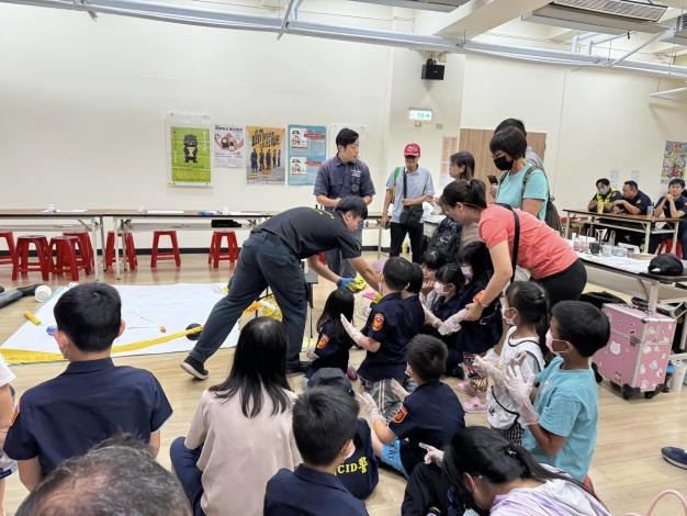 小小警察鑑識體驗活動