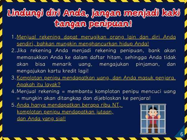 外籍人士反詐騙宣導_印尼文Indonesian_Page6