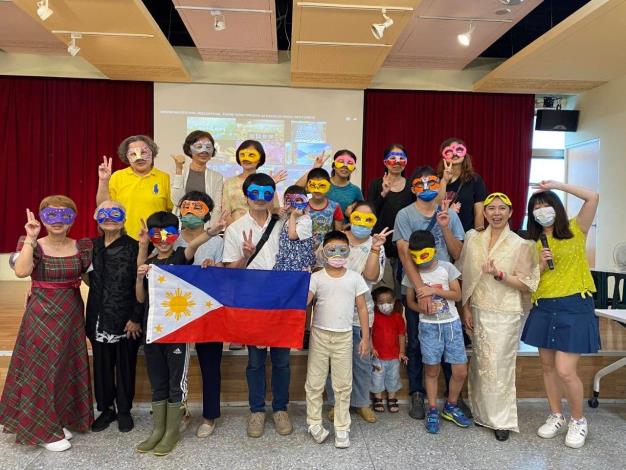 フィリピン文化紹介及び仮面ペイントDIYイベント