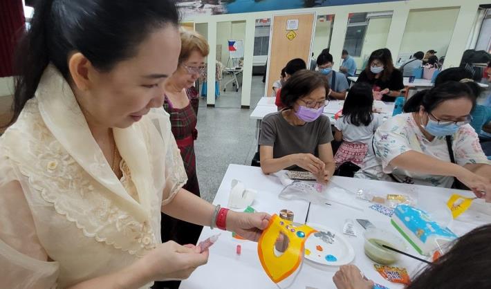 フィリピン文化紹介及び仮面ペイントDIYイベント