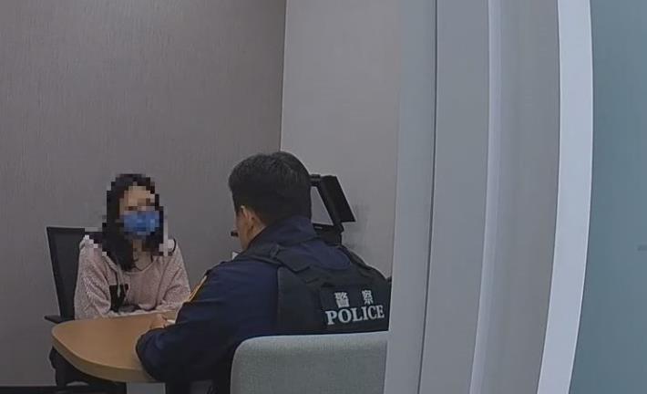 員警細心詢問與分析下，該女子終於恍然大悟