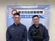 西湖派出所警員鄧在軒(左)、警員郭守宏(右)