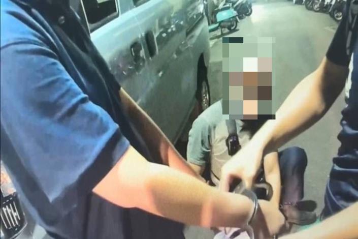 警方當場緝獲逮捕馬籍車手