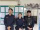 內湖分局港墘派出所長陳俊諺(左)、警員洪健舜(中)、卓盈(右)