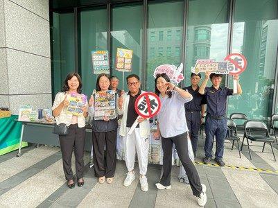 圖說6：分局長張玲堅到場為內湖警會講宣導團加油打氣