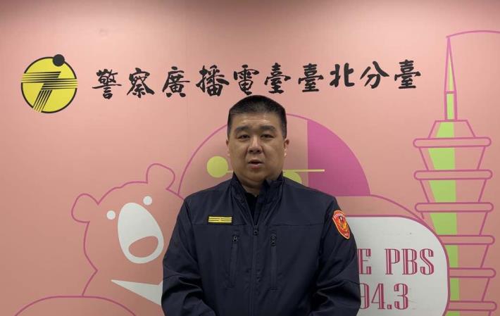 文二分局分局長丁靖向市民朋友宣導內政部警政署「打詐儀錶板」專網