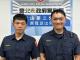 興隆所警員林冠羽（左）吳旻諺（右）