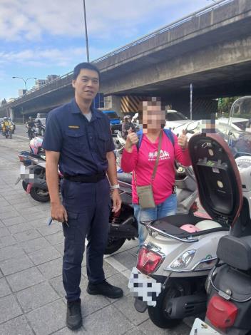 梁婦對警方積極協助的行為讚許有加，且頻頻向警方道謝