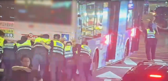 文山第二分局啟動交通快打合理紓解車流