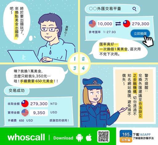 假合法外匯交易平臺宣導照片