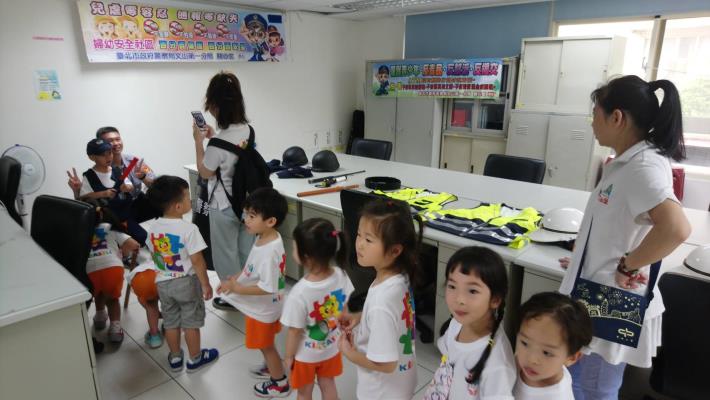 幼兒園參訪木新所警察初體驗之旅照片1