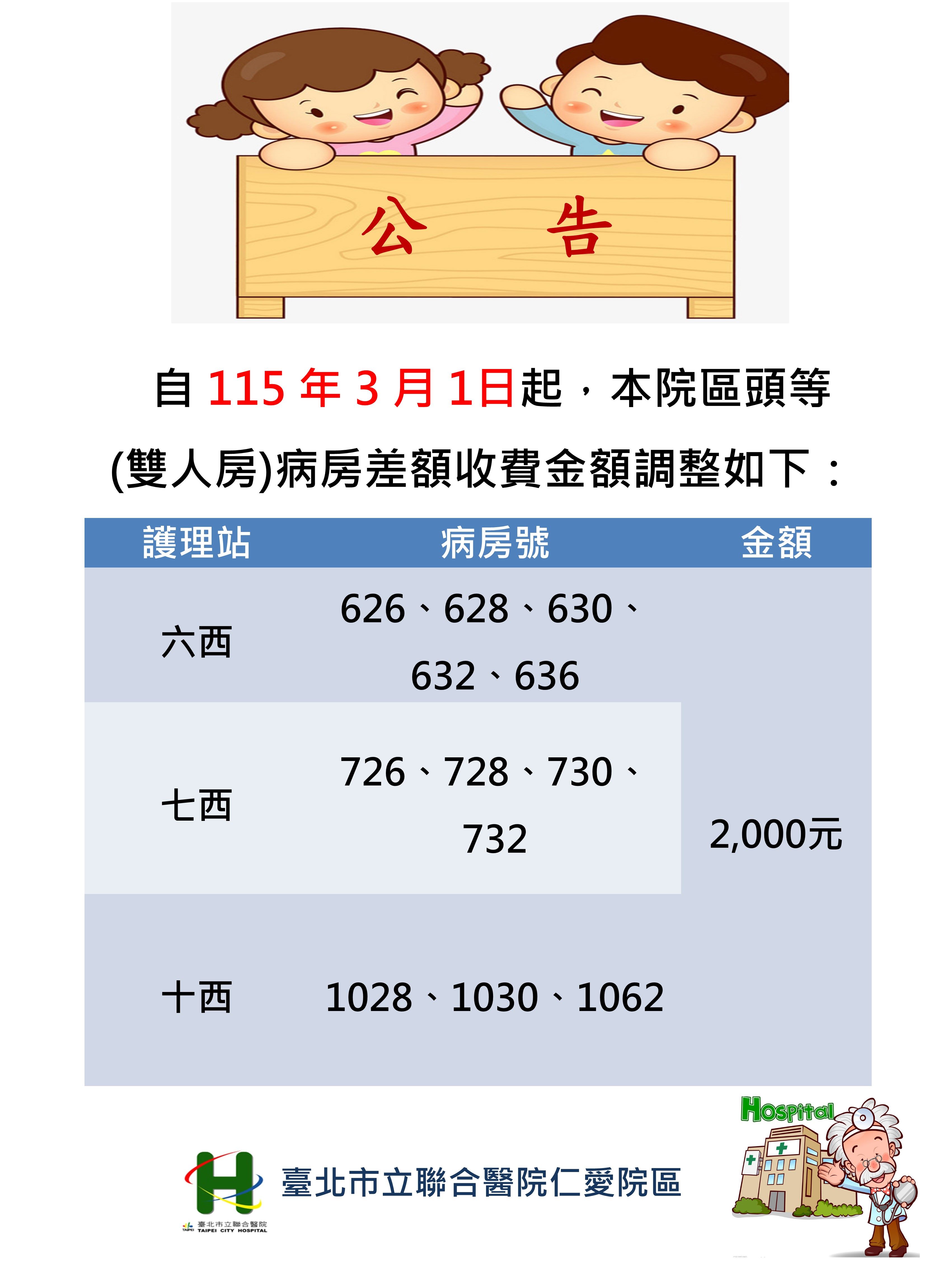 差額收費金額調整