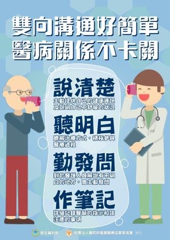海報_雙向溝通好簡單醫病關係不卡關_0
