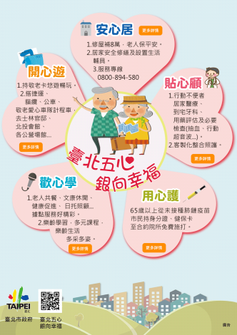 臺北五心銀向幸福_附件2-直式海報
