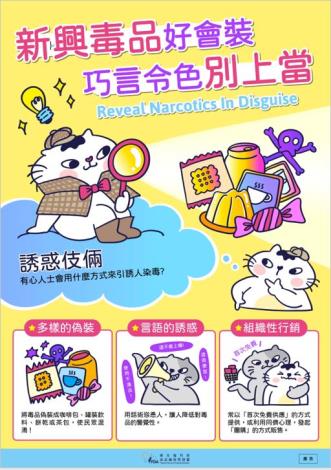 新興毒品好會裝 巧言令色別上當_縮圖