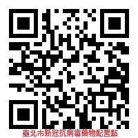 臺北市新冠抗病毒藥物QRCORD(含名稱)