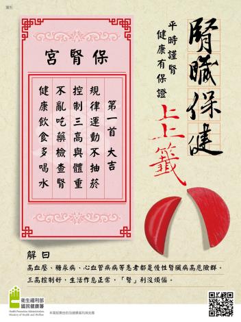 國健署-腎臟病防治-上上籤篇
