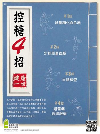 國健署-糖尿病防治-控糖4招