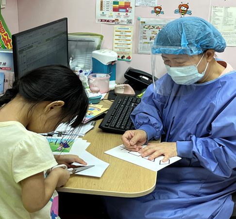 1-結合在地兒科醫療團隊，提供家長免費兒童健康篩健服務
