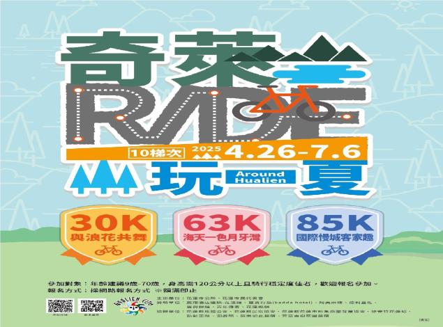 奇萊玩一夏海報