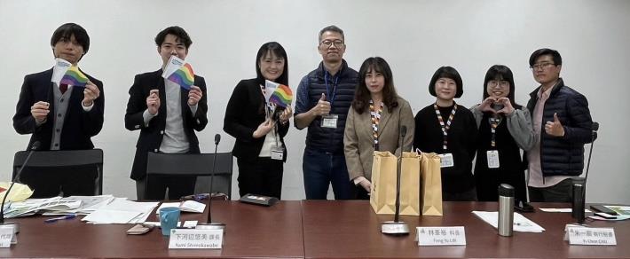 臺北市政府與東京都總務局人權部進行性別平等市政交流