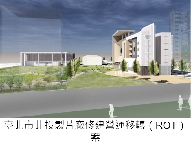 連結臺北市北投製片場修建營運移轉(ROT)案