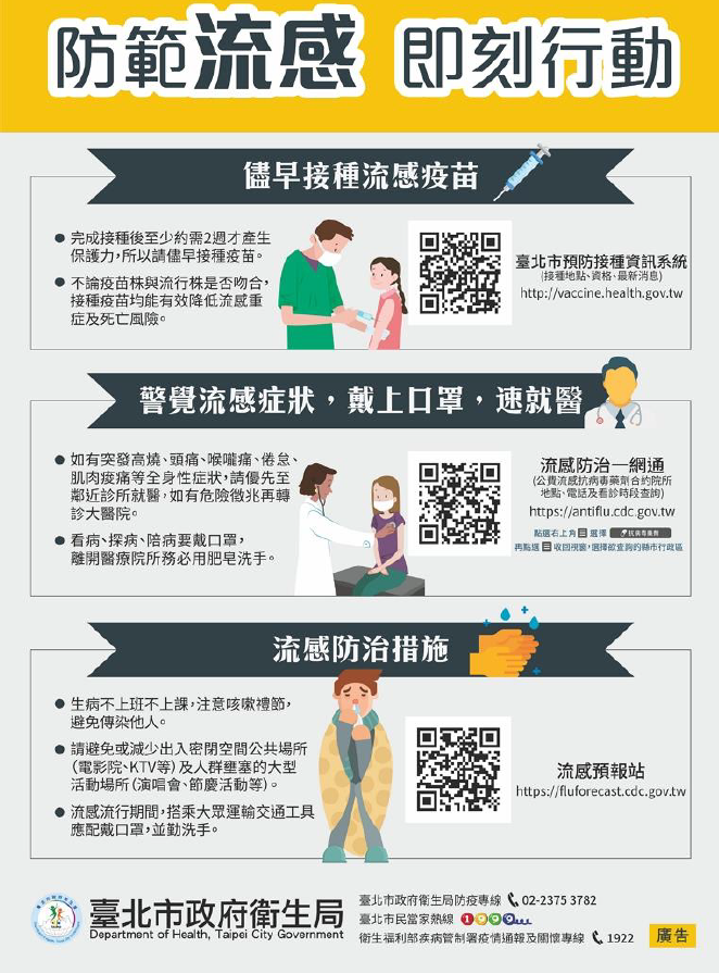 防範流感即刻行動