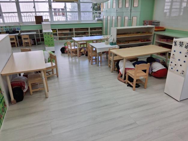 2綠芽班就地避難