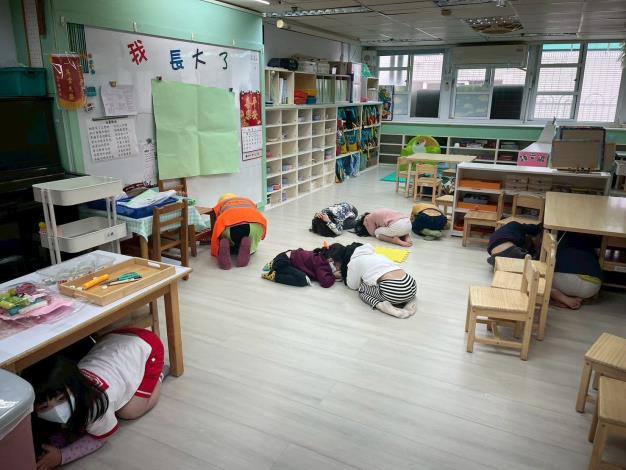 2綠芽班就地避難