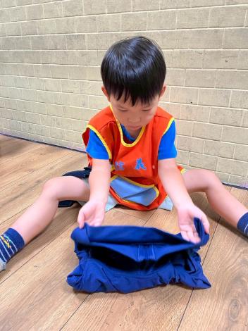 生活自理-折外套