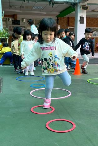 大肌肉活動-單腳跳