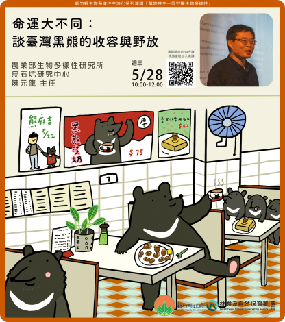 談臺灣黑熊的收容與野放