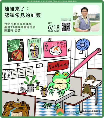 認識常見的蛙類