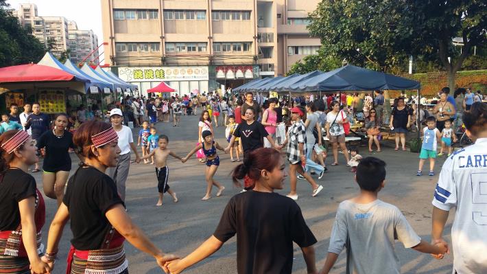 原住民舞蹈互動