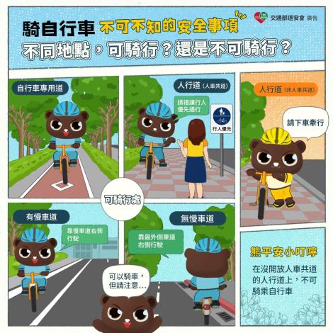 02_不同地點，可騎行還是不可騎行