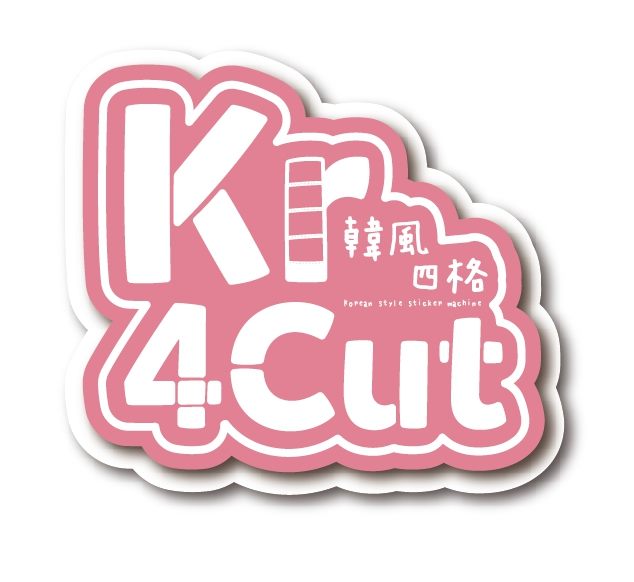 Kr4 Cut 韓風四格拍貼機logo