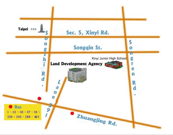 location of Land Development Agency
