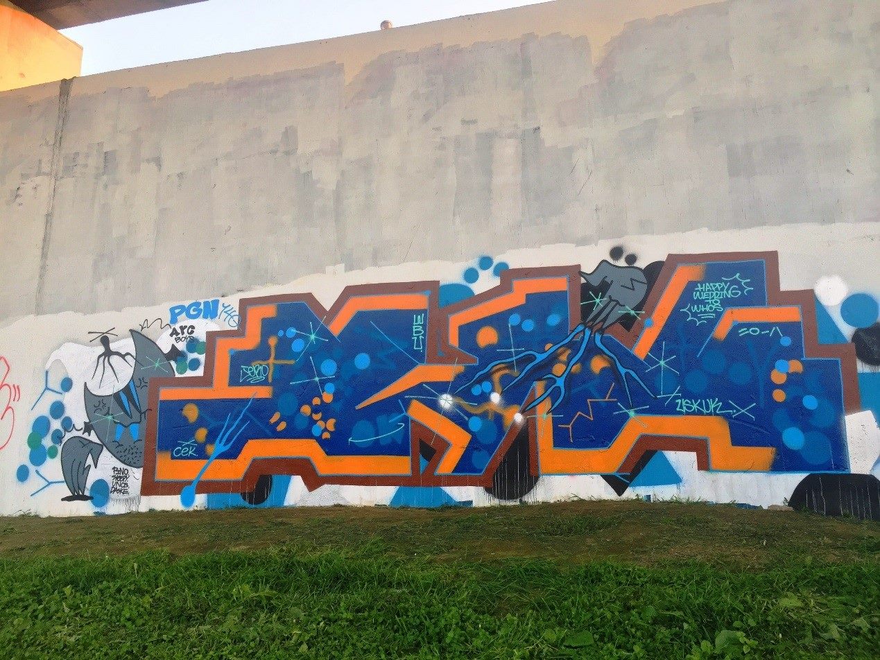 City Offers Six Legal Graffiti Spaces for Self-Expression!