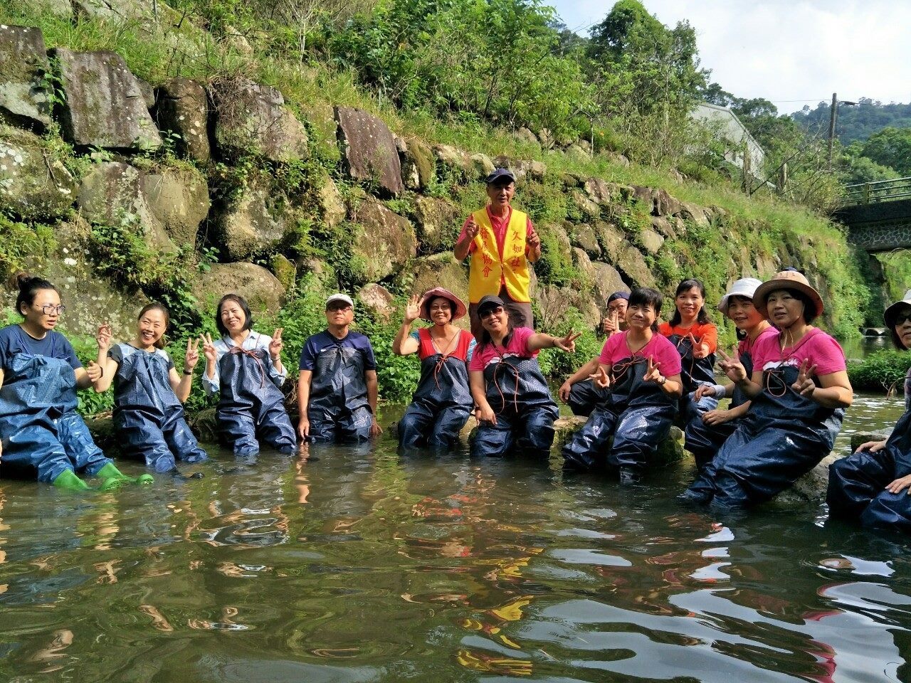 Participants tours Juru Community in Nangang