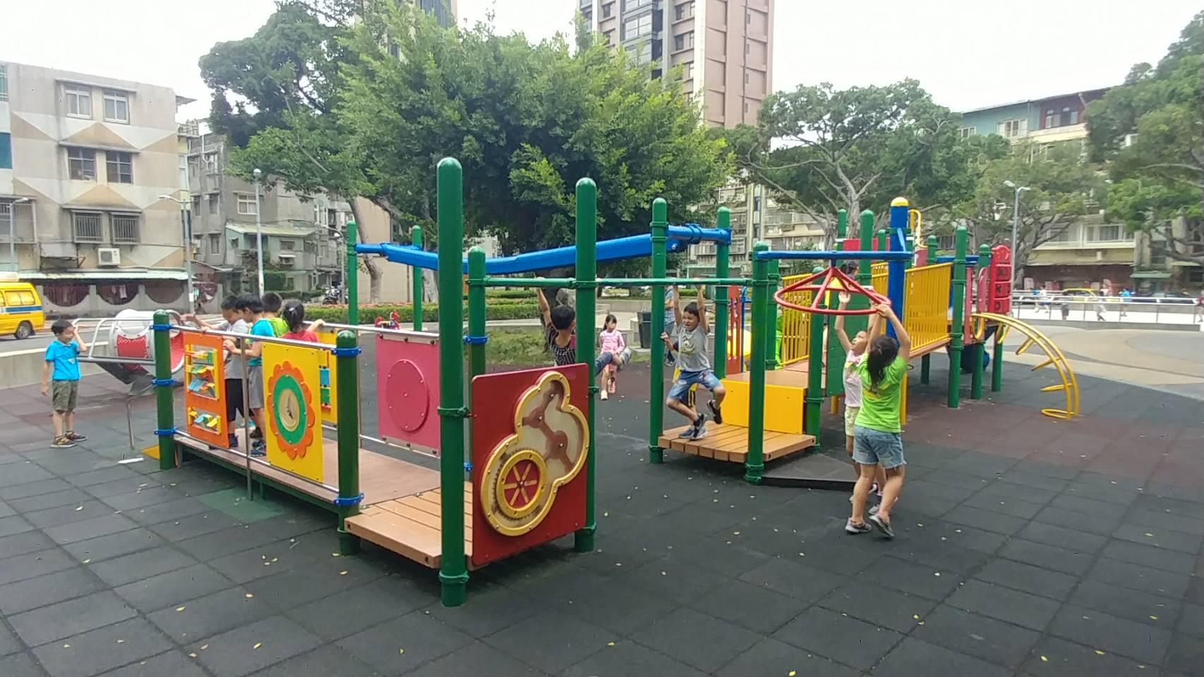 One of the inclusive playgrounds in Beitou District