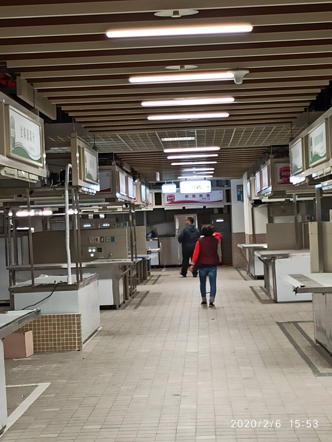 The interior of the new Huanan Market
