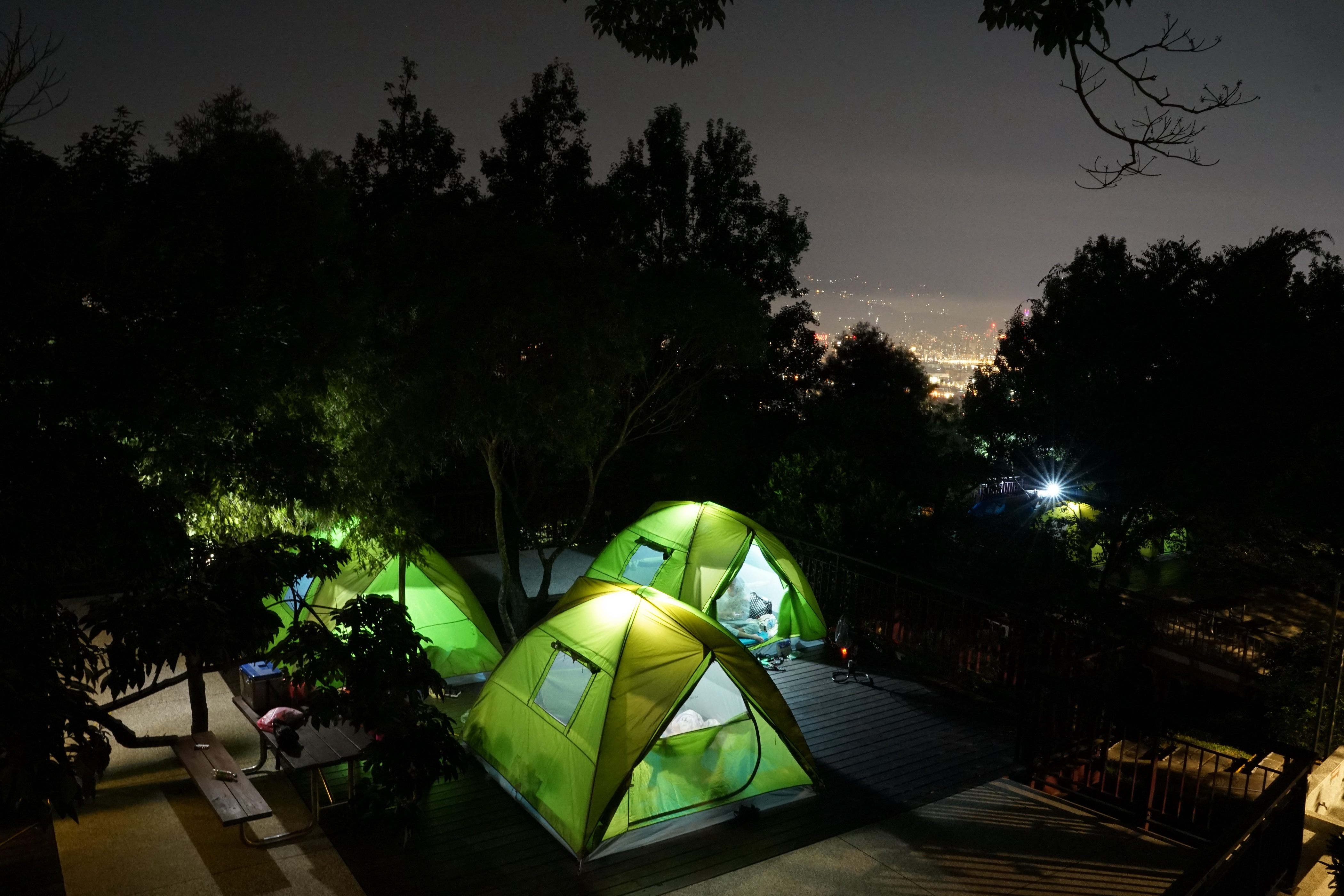 Camping ground at Guizikeng