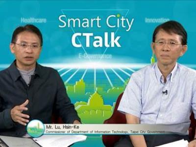 Lu Hsin-ke, Commissioner of Taipei City Government’s Department of Information Technology and Huang Yen-nun, Director of Research Center for Information Technology Innovation(CITI) at Academia Sinica