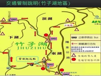 Traffic control measures for Zhuzihu area during the festival