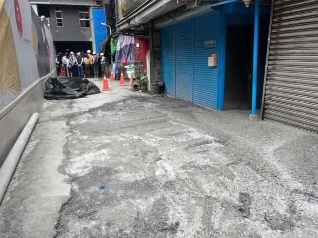 Emergency repairs for the sinkhole in Xinyi District completed