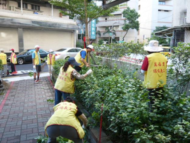 萬福里8月份清潔日照片花絮