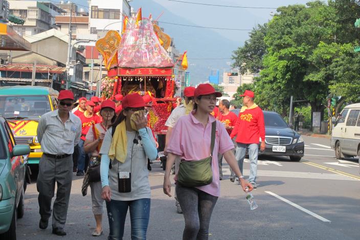 105年恭迎關渡宮天上聖母遶境活動