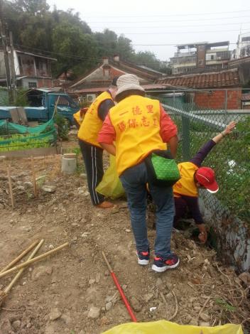 105年4月份一德里環境清潔日